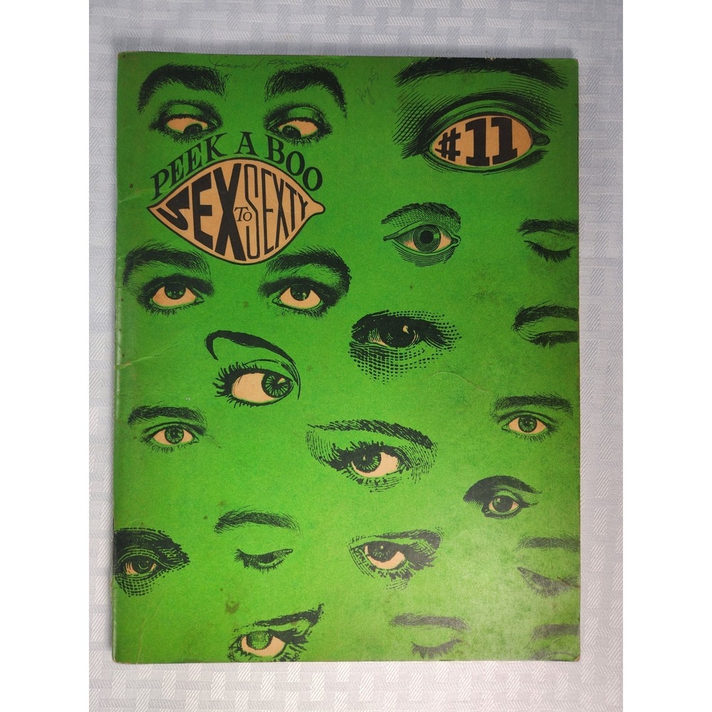 Peek A Boo Vintage Comic‎ Book Magazine #11 Pierre Davis Adult Humor, 1967 VF